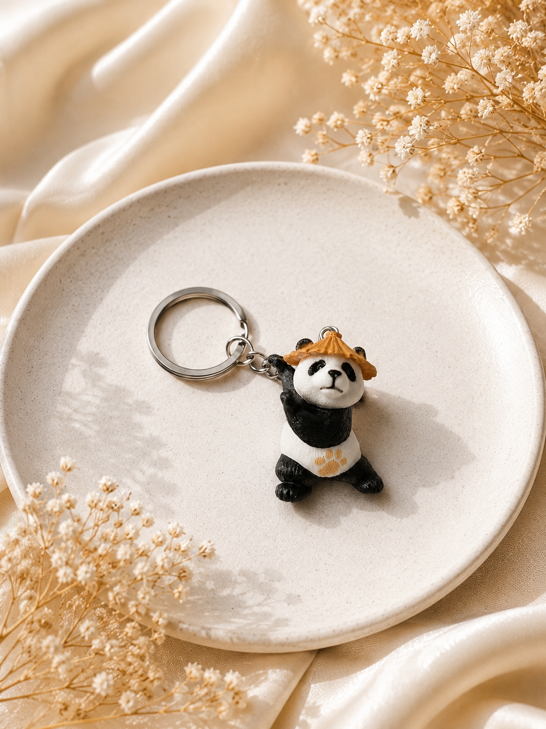 Kung Fu Panda Charm Keychain