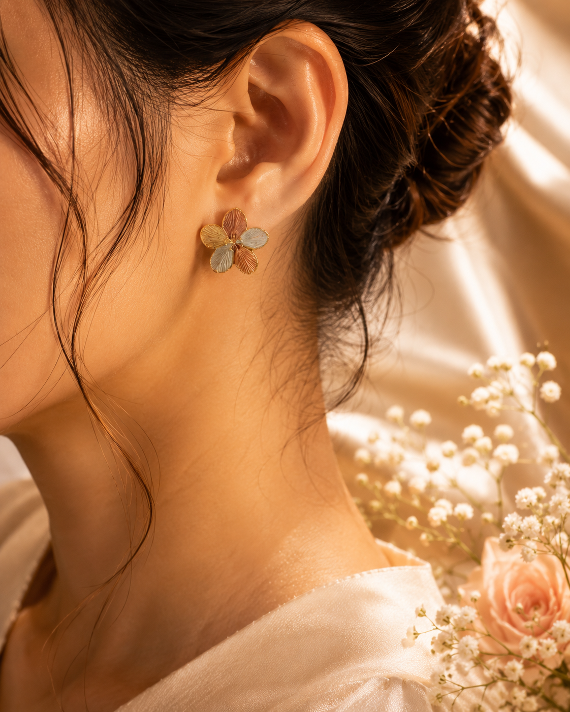 Aurora Bloom Statement Earrings