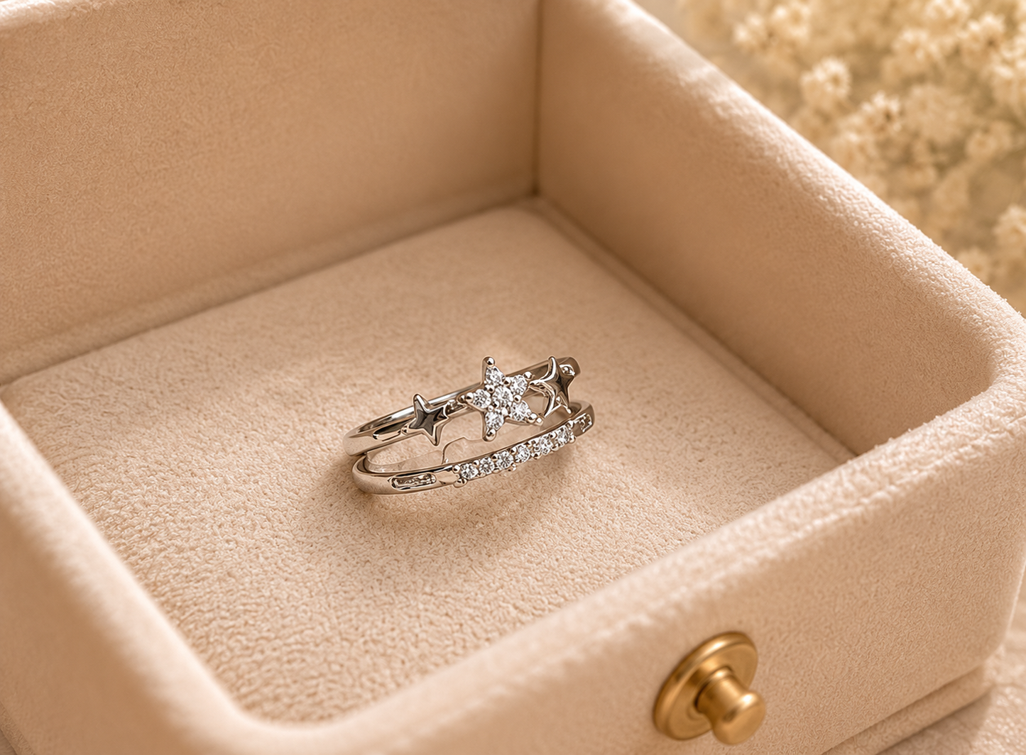 Starlight Crystal Ring
