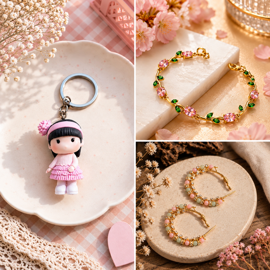 Pastel Bloom Charm Combo