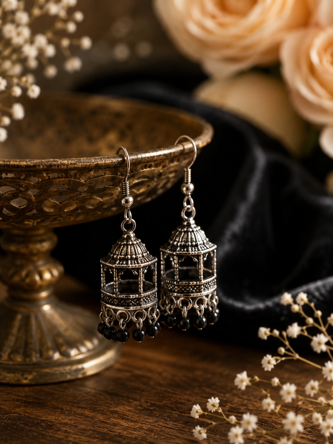 Zarina Lantern Drop Earrings